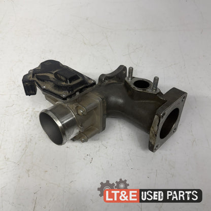 INTAKE MANIFOLD FLANGE AND AIR CONTROL VAVLE ASSEMBLY