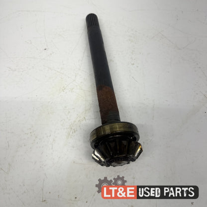 FRONT AXLE SHAFT, BEARING AND GEAR ASSEMBLY